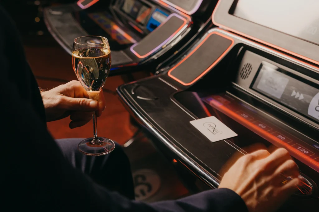 Infiniti Casino glass